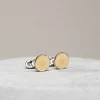Boutons de manchette champagne - Made in Italy
