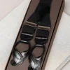 Bretelles noires - Made in Italy
