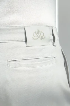 Cargo en toile stretch grise - Made in Italy