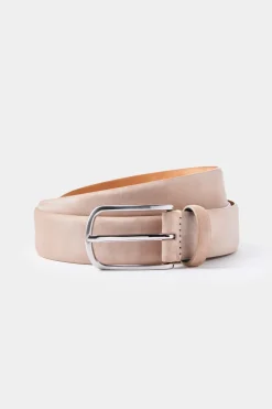 Ceinture en nubuck Stone - Made in Italy