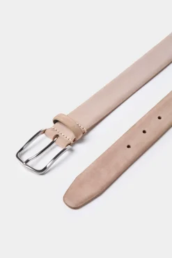 Ceinture en nubuck Stone - Made in Italy