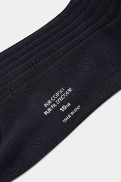 Chaussettes courtes bleues - Made in Italy