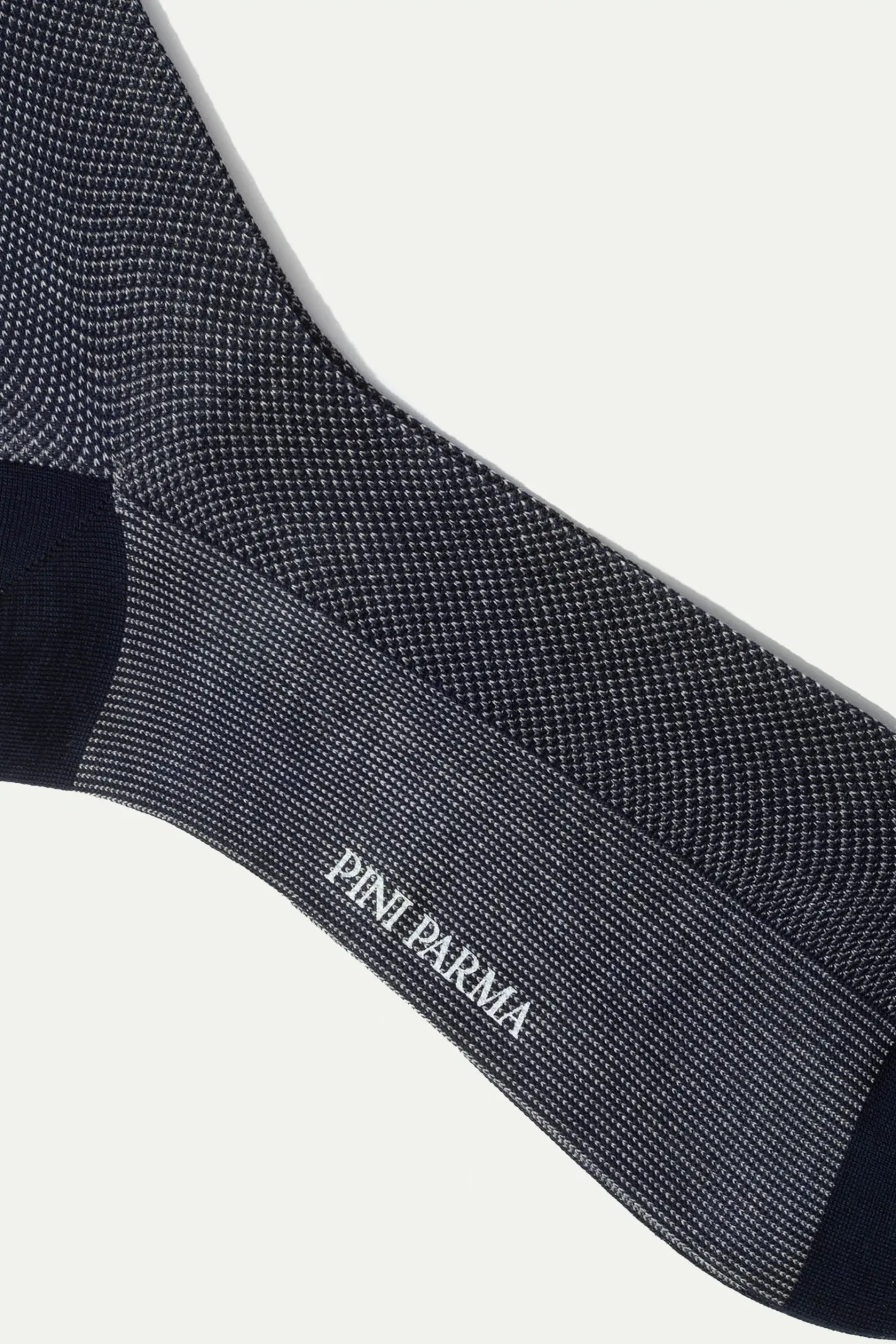 Chaussettes courtes à motifs bleues - Made in Italy