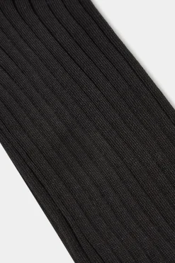 Chaussettes courtes noires - Made in Italy