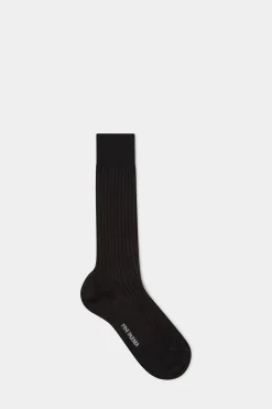 Chaussettes courtes noires - Made in Italy