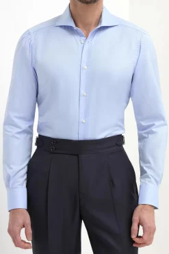 Chemise bleu clair « collection Sartoriale » - Made in Italy
