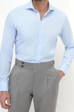 Chemise bleu clair - Made in Italy