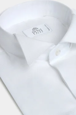 Chemise de smoking blanche - Made in Italy