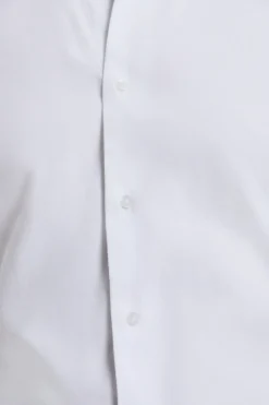 Chemise en coton gratté blanche - Made in Italy