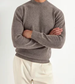 Col montant taupe - Made in Italy