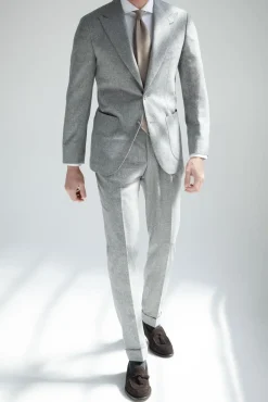 Costume gris Prince de Galles « Soragna Capsule Collection » - Made in Italy