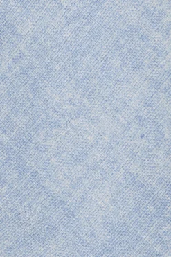Cravate en soie imprimée bleu clair - Made in Italy