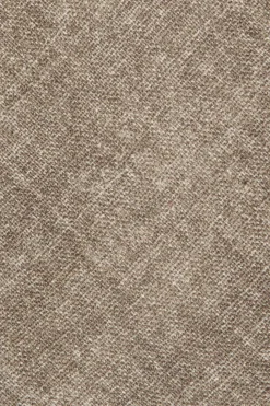 Cravate en soie imprimée tabac - Made in Italy