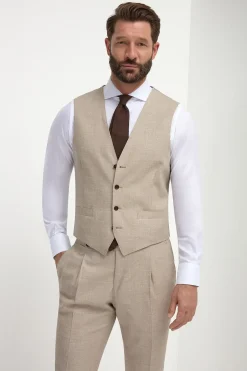 Gilet beige - Made in Italy