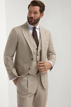 Gilet beige - Made in Italy