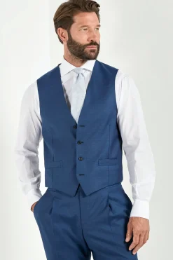 Gilet Bleu roi - Made in Italy