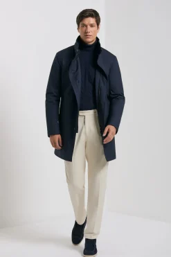Imperméable bleu marine - Made in Italy