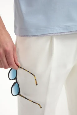 Lunettes de soleil Capri noires - Made in Italy