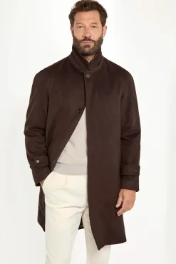 Manteau raglan marron - Made in Italy