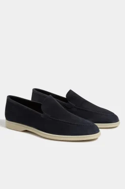 Mocassins bleus - Made in Italy