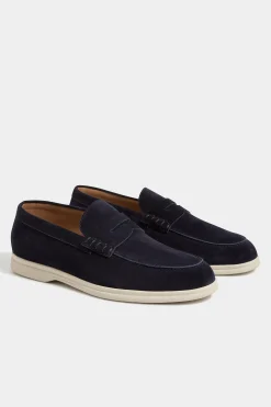 Mocassins penny bleus - Made in Italy