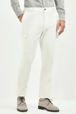 Pantalon cargo blanc - Made in Italy
