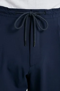 Pantalon de voyage Alassio bleu - Made in Italy