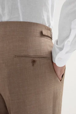 Pantalon Soragna amande - Made in Italy