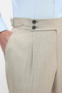 Pantalon Soragna beige - Made in Italy