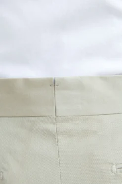 Pantalon Soragna en coton sable - Made in Italy