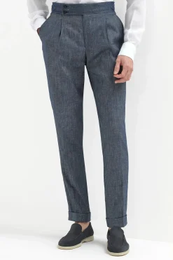 pantalon Soragna en denim stretch - Made in Italy