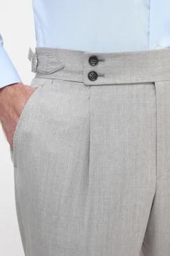 Pantalon Soragna gris clair - Made in Italy