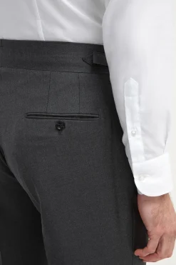 Pantalon Soragna gris foncé - Made in Italy