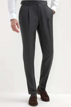 Pantalon Soragna gris foncé - Made in Italy