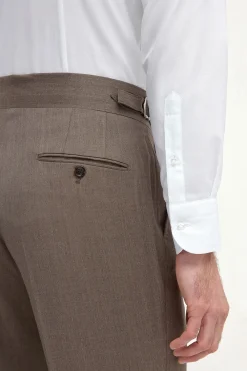 Pantalon Soragna marron - Made in Italy