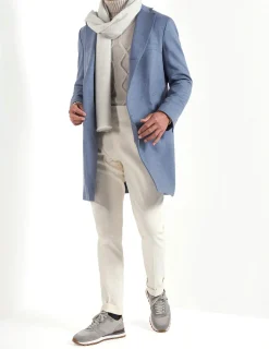 Pardessus Bleu clair - Made in Italy