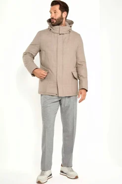 Parka beige – Made in Italy