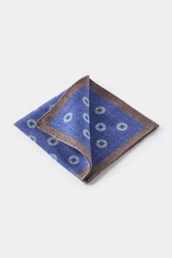 Pochette fantaisie bleue - Made in Italy