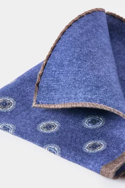 Pochette fantaisie bleue - Made in Italy