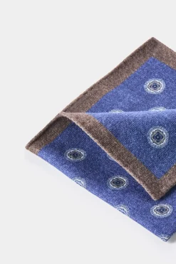 Pochette fantaisie bleue - Made in Italy