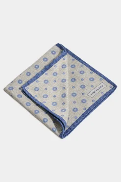 Pochette fantaisie grise - Made in Italy