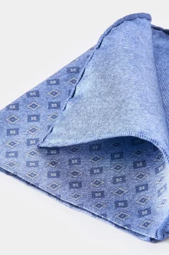 Pochette micro-fantaisie bleu avio - Made in Italy