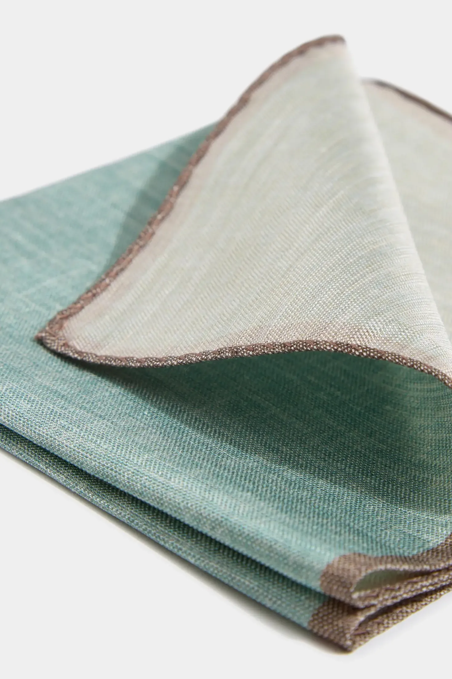 Pochette réversible Sauge - Made in Italy