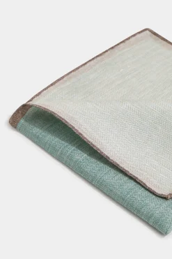 Pochette réversible Sauge - Made in Italy