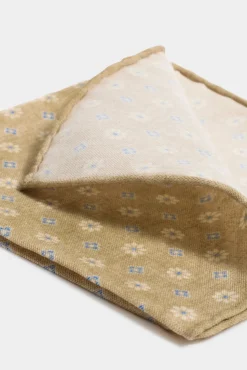 Pochette taupe fantaisie - Made in Italy
