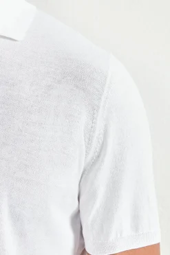 Polo blanc - Made in Italy