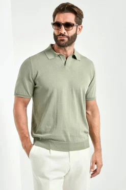 Polo vert - Made in Italy