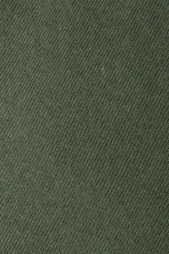 Pull col rond en cachemire vert – Made in Italy