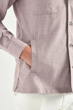 Surchemise vieux rose - Made in Italy
