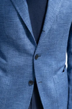 Veste bleu océan « Neapolitan Capsule Collection » - Made in Italy